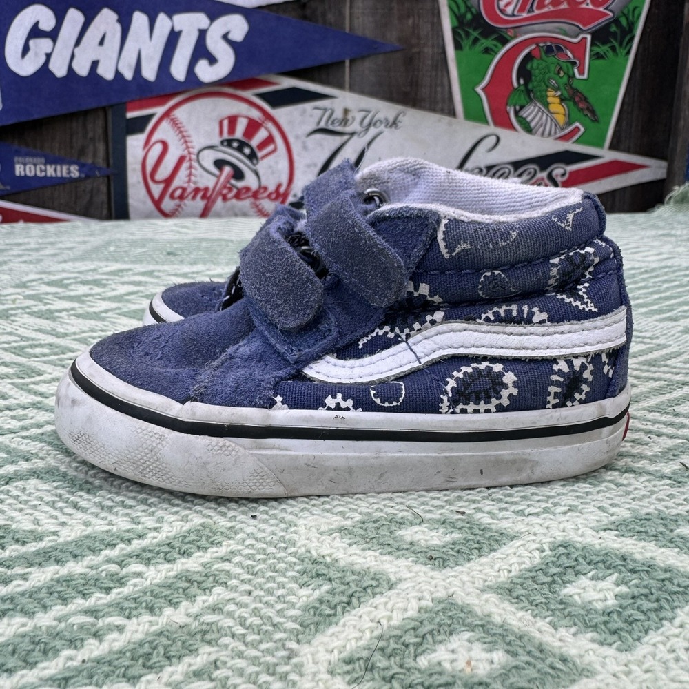 Size 5 - Vans TODDLER SK8-MID REISSUE V SHOE
